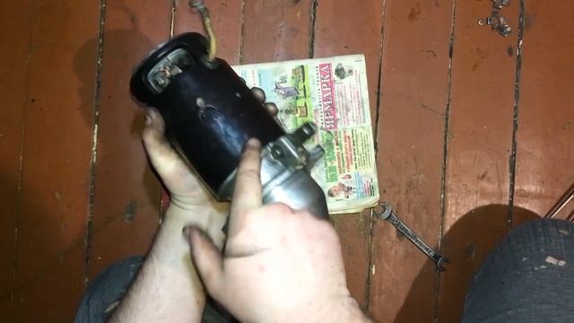 Ремонт стартера Москвич / Как собрать стартер / Настройка втягивающего реле / Москвич 407 часть 6 смотреть онлайн