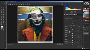 Photoshop Tutorial - Custom Poster Design "JOKER" Movie