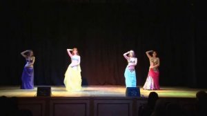 Восточный танец с платками