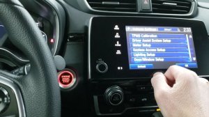 2017-2022 Honda CR-V TPMS Calibration Tire Pressure Monitoring System Accord Civic Pilot Odyssey