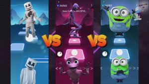 Челлендж - Маршмелло VS Миньоны Банан VS Танец пришельцев