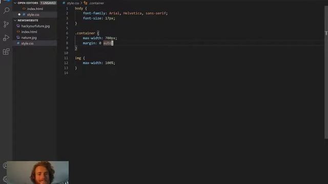 HTML/CSS - Week 1 - Let's create a simple webpage