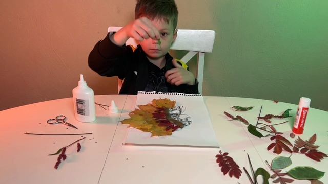 Осенняя поделка для школы "Индеец" смотреть онлайн