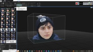 3D modeling of female head with reality capture application (passive RS)