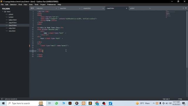 Forms & Input Tags  #webdevelopment  #html #css #htmlforms@CodeWithHarry @CodeBullet@AzadChaiwala