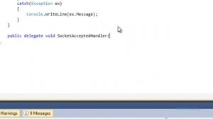 C# Sockets Multiple Connection 1 - Accepting Connections