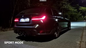 BMW M3 M Performance Titanium Exhaust sound & revs and acceleration