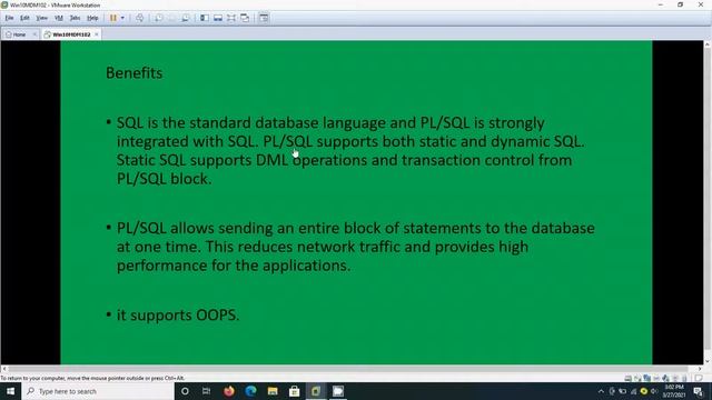PL/SQL Introduction -
