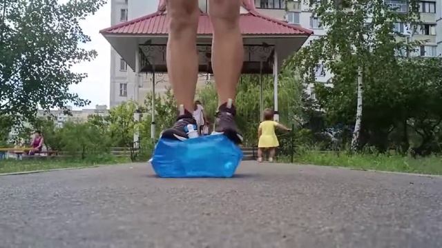 Канистра для воды 10 литров с краном.Туристическая, складная канистра. смотреть онлайн