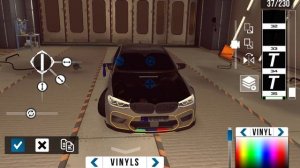 винил на Bmw m5 f90 CAR PARKING MULTIPLAYER