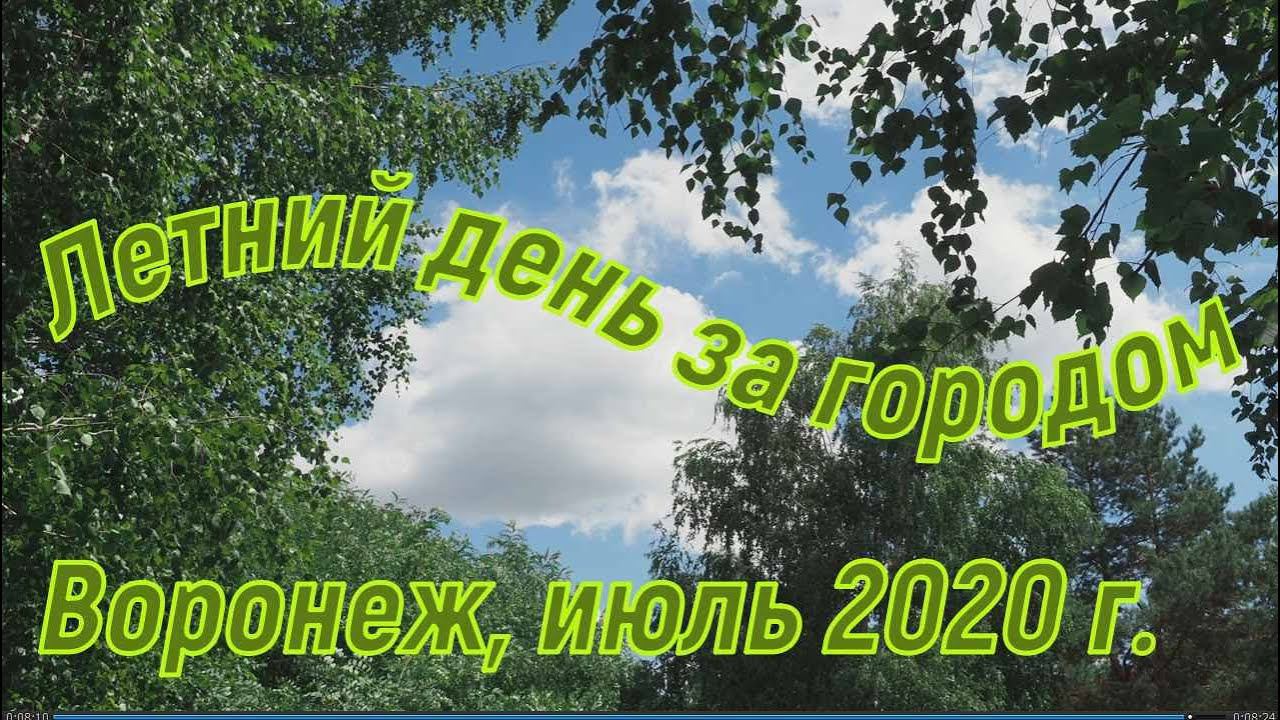 Летний день за городом, Воронеж июль 2020 г. Voronezh Russia