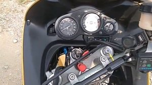 Yamaha tdm 850,запуск на холодую