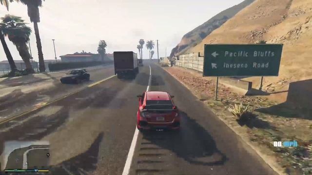 GRAND THEFT AUTO 5 HONDA CIVIC TYPE R | GTA MOD смотреть онлайн