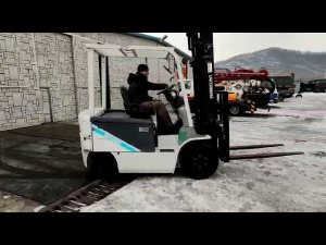 Вилочный электро погрузчик Unicarriers FB30-8