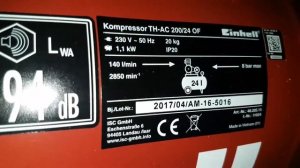 Kompressor Einhell TC-AC 200/24 OF