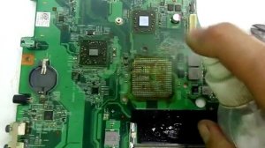 REPARACION 7 PITIDOS DELL INSPIRON M5030, REBALLING SOCKET S1 BY  ELECTRONICA MASTER, MEXICO