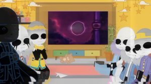 !Реакция сансов на млп «Колыбельная для принцессы»!