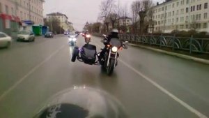 Honda x4 sidecar хонда х4 с коляской