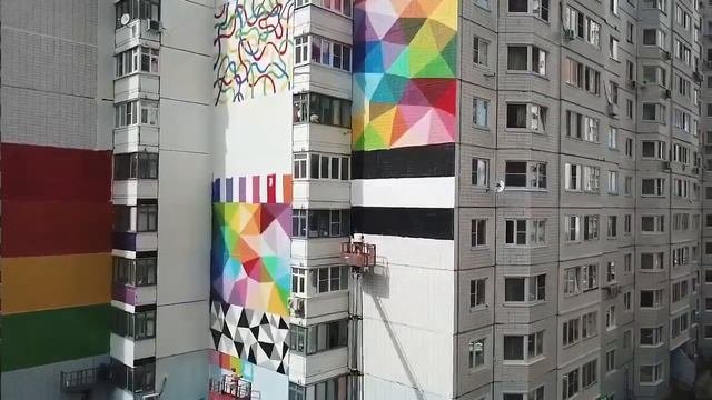 Новая Трехгорка, фестиваль граффити «Urban Morphogenesis»