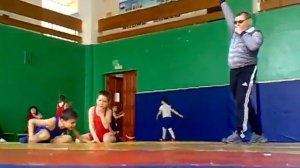 бросок через себя! вольная борьба! молодые борются!