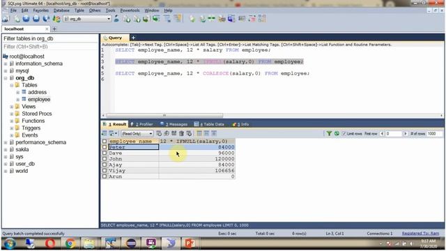 What is Null functions in SQL and how to use the Null functions? | SQL Tutorial For Beginners смотреть онлайн