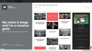 MaxiOne - Creative Personal Blog WordPress Theme