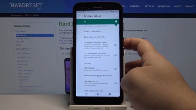 How to Open Developer Mode on CAT S62 Pro – Enter Developer Mode смотреть онлайн