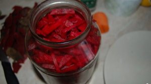 Маринад из свёклы