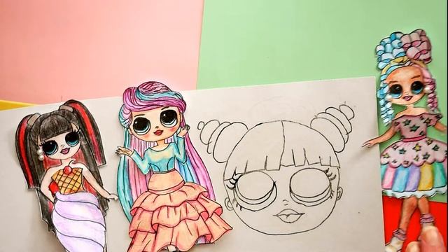 POP IT из бумаги Антистресс Пупырышки | Игры для девочек смотреть онлайн