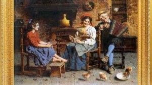 П.И. ЧАЙКОВСКИЙ "МУЖИК ИГРАЕТ НА ГАРМОНИКЕ". - "Детский альбом" -
