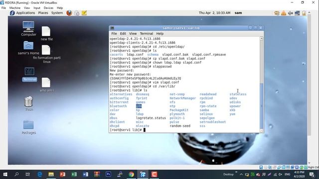 Installation et configuration de service ldap