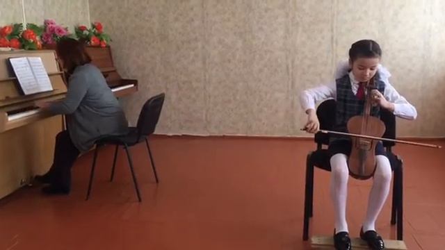 Ақан Серінің әні "Қараторғай". Орындаған қобыз класының 5 сынып оқушысы Каирден Аяна. смотреть онлайн