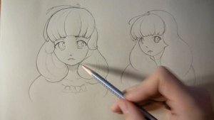 Разбираем аниме рисунок по тонам