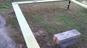 Изготовление  платформы 3 х 6 м   каркасной  бытовки .