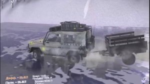 Провалился под лёд в SpinTires