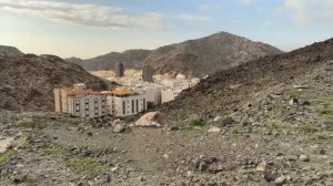 Makkah mountains becomes Green afar recent Rains Ghar E sour Makkah Live