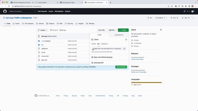 Github Codespaces: How to create a Codespace with Spring Boot 3 & Java 17 смотреть онлайн