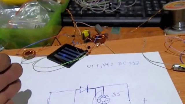 делаем садовый фонарь от солнечной батареи с нуля плюс схема смотреть онлайн