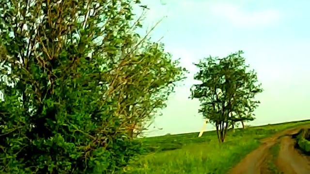 MOVI0013 очки со скрытой видеокамерой в качестве видеорегистратора - дорога на дачу полями. тест смотреть онлайн