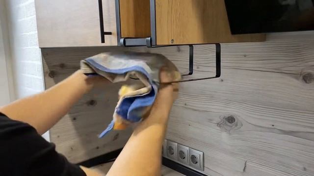 Держатель для бумажных полотенец, подвесной органайзер для кухни/шкафа/полки для хранения полотенца