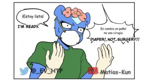 Comic HTF by Evan  "Cuidando a Cub" Fandub español