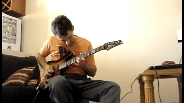 Andy Timmons - September guitar solo cover Leo Ampuero смотреть онлайн