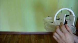 катер р/у на воздушной подушке из потолочки