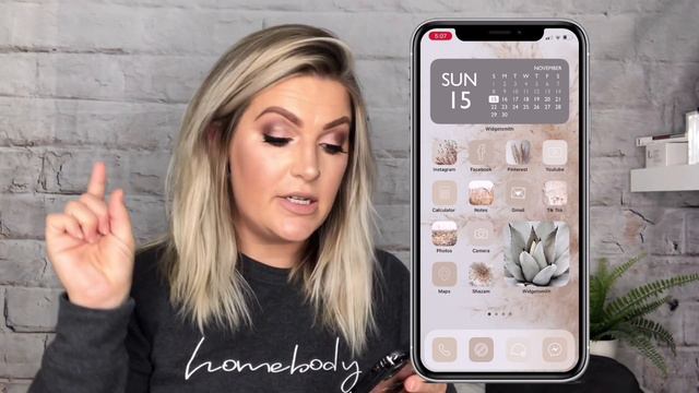 How To Customize Your iPhone Home Screen Aesthetic | iOS 14 смотреть онлайн