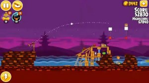 Angry Birds Seasons, Moon Festival, 1-1, 76350