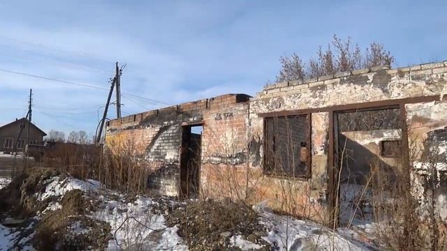 Развалины на пустыре.Школа 10.Прогулка по ул.Урицкого. смотреть онлайн
