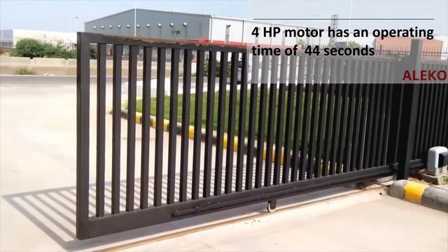 ALEKO Heavy Duty Sliding Gate Opener AC5700 Basic Kit смотреть онлайн
