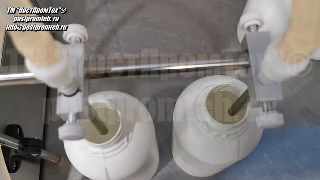 Наливающий аппарат. Дозатор жидкости. Розлив растворов кислот. Оборудование для розлива. смотреть онлайн