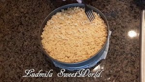 Тертый пирог с Черникой .