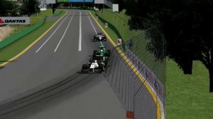 F1 2014 Highlights/ 1r GP Australia Albert Park/ rFactor